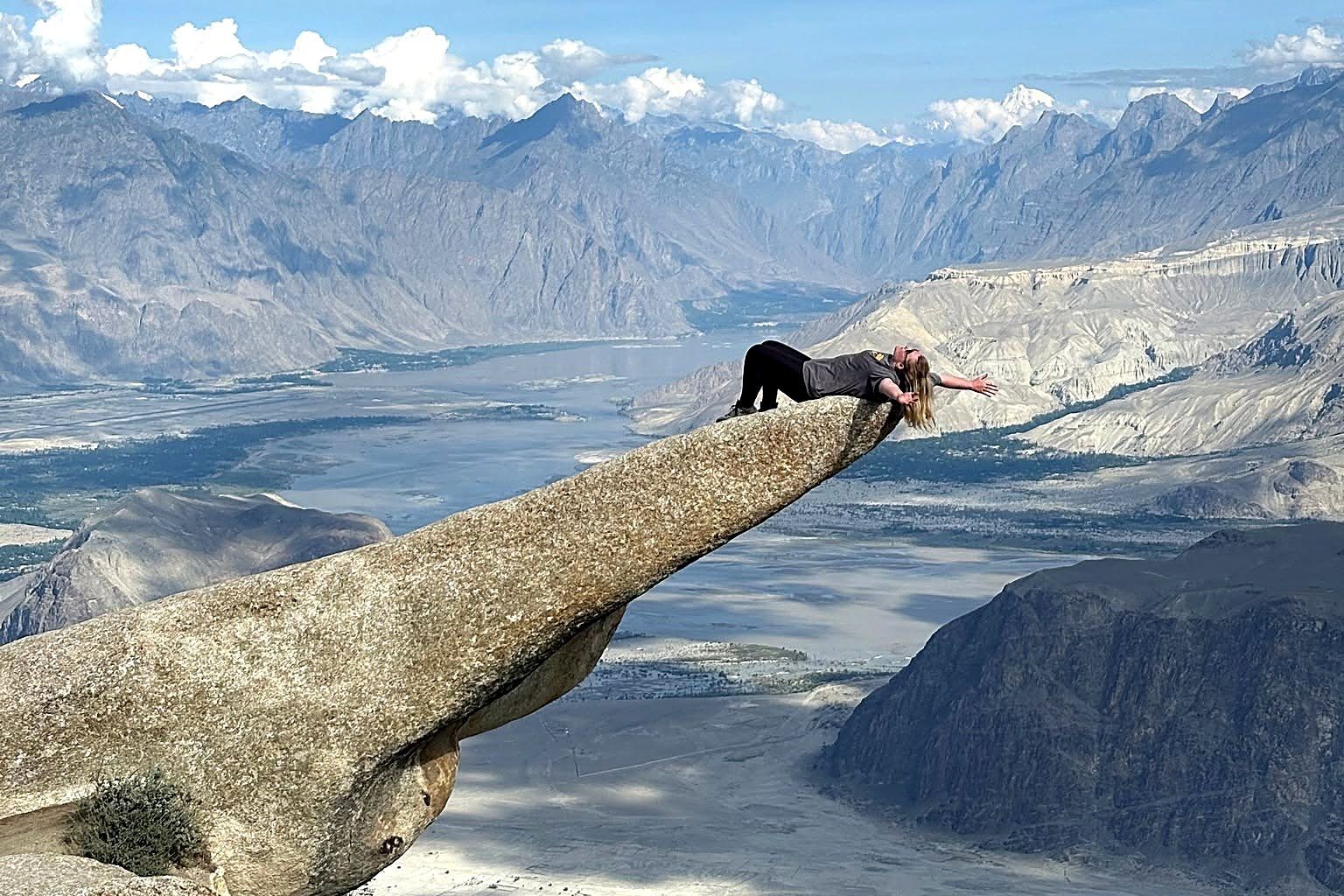 Karakoram view over Skardu valley